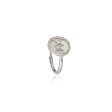 Celestial Glow Ring in 925 Sterling Silver with Cubic Zirconia – Shine Like the Star You Are