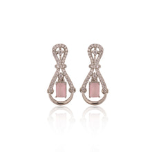 925 Sterling Silver Necklace Set with Glimmering Cubic Zirconia