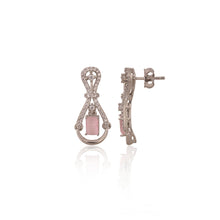 925 Sterling Silver Necklace Set with Glimmering Cubic Zirconia