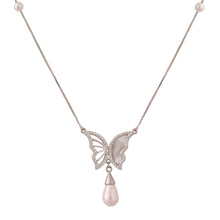Butterfly Elegance Pendant in 925 Sterling Silver with Cubic Zirconia – Grace That Takes Flight