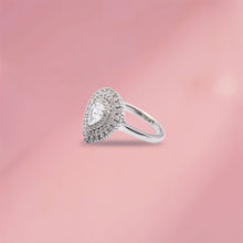 Celestial Sparkle 925 Sterling Silver Ring – Elegance in Every Facet