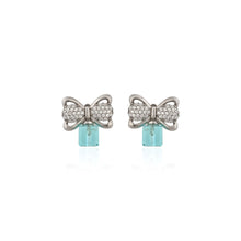 92.5 sterling silver earrings for women front facing white background