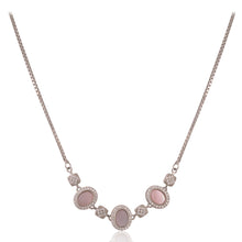 sterling silver moon necklace close up white background