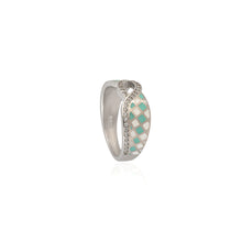 Infinity Sparkle 925 Sterling Silver Ring with Cubic Zircon Accents