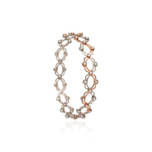 Elegant Dual-Use Silver Ring-Cum-Bracelet with Cubic Zirconia
