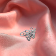 Sparkling Butterfly 925 Sterling Silver Ring with Cubic Zirconia – Grace in Every Detail