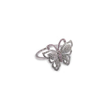Sparkling Butterfly 925 Sterling Silver Ring with Cubic Zirconia – Grace in Every Detail