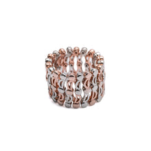 The Floral Rose Gold Silver Ring-Bracelet – Your Stylish Shape-Shifting Statement Piece