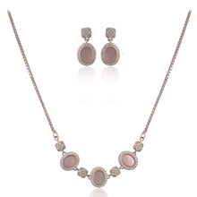 
Women's 925 Sterling Silver Jewelry Set with Cubic Zirconia
