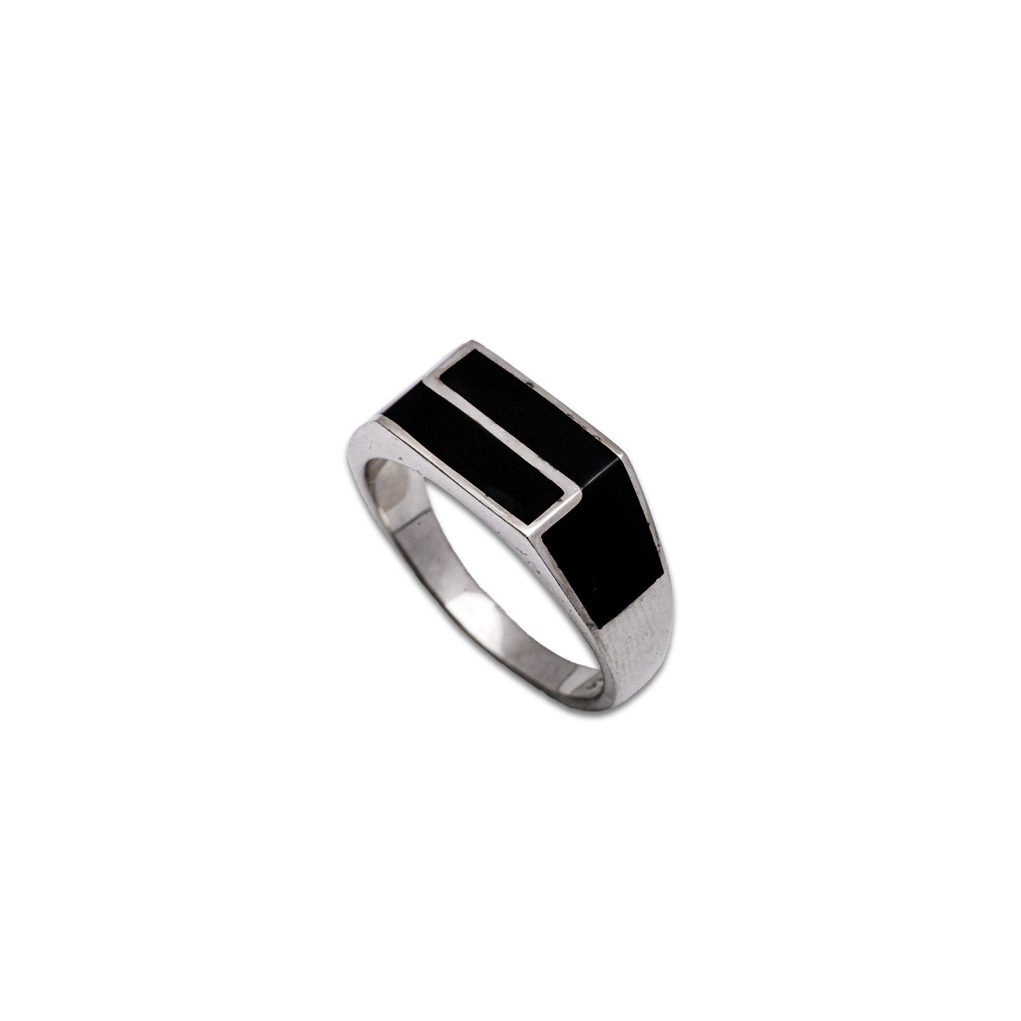 The Men In Black Silver Ring