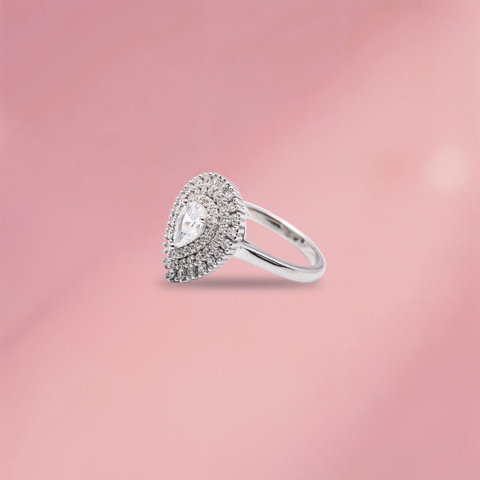 The Guiding Star CZ Ring For Women